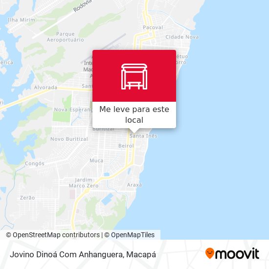 Jovino Dinoá Com Anhanguera mapa