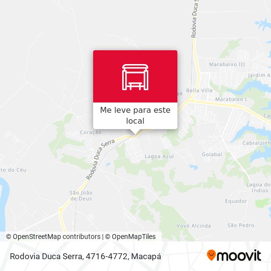 Rodovia Duca Serra, 4716-4772 mapa