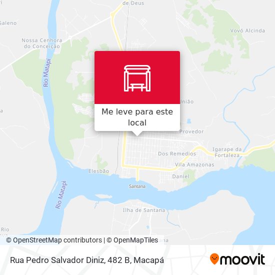 Rua Pedro Salvador Diniz, 482 B mapa