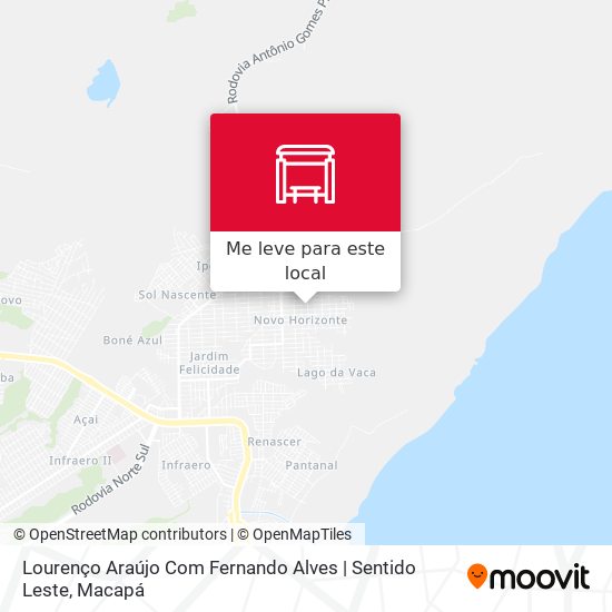 Lourenço Araújo Com Fernando Alves | Sentido Leste mapa