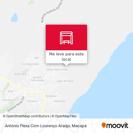 Antônio Flexa Com Lourenço Araújo mapa