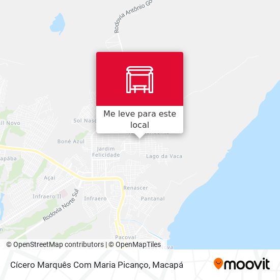 Cícero Marquês Com Maria Picanço mapa