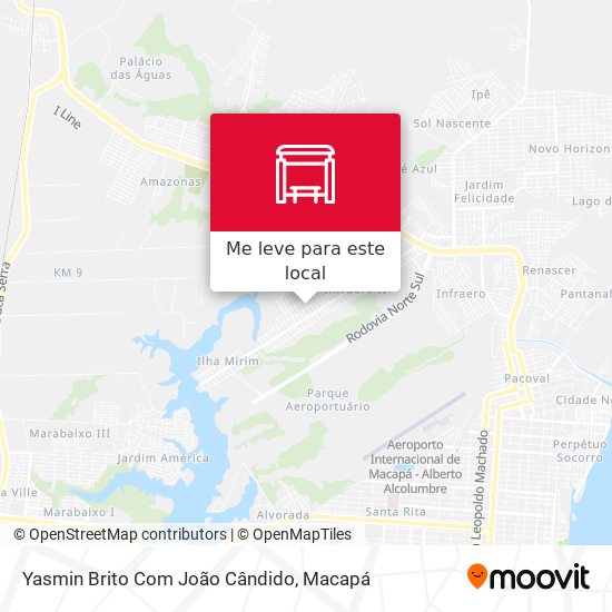 Yasmin Brito Com João Cândido mapa