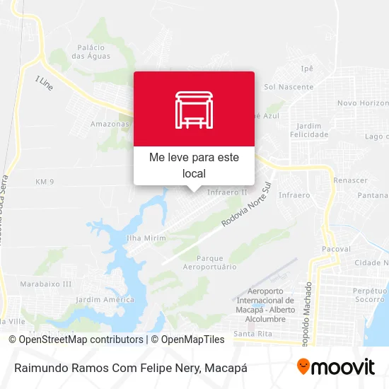 Raimundo Ramos Com Felipe Nery mapa