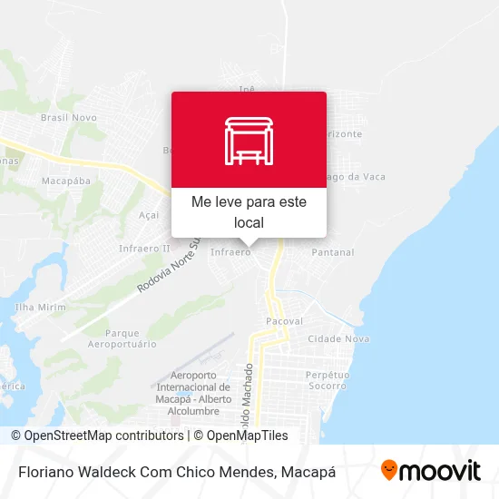 Floriano Waldeck Com Chico Mendes mapa