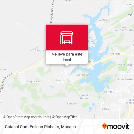 Goiabal Com Edilson Pinheiro mapa