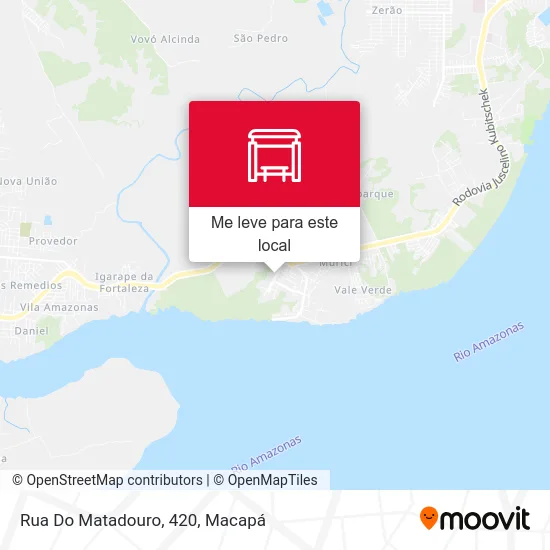 Rua Do Matadouro, 420 mapa