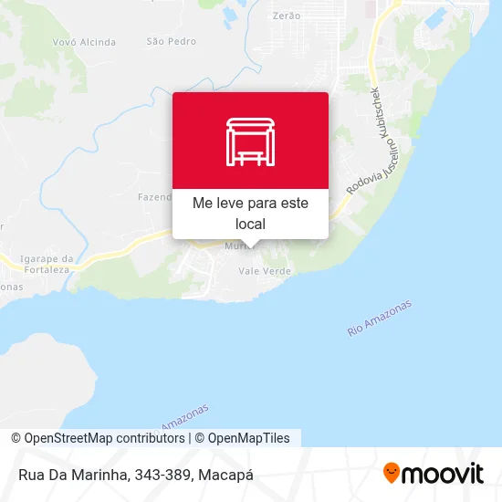 Rua Da Marinha, 343-389 mapa