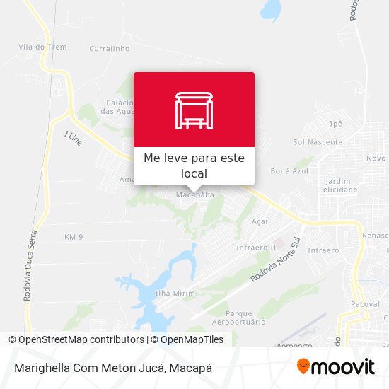 Marighella Com Meton Jucá mapa