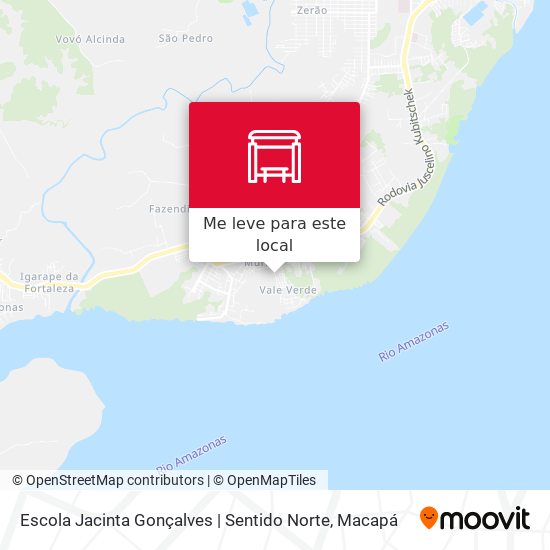 Escola Jacinta Gonçalves | Sentido Norte mapa
