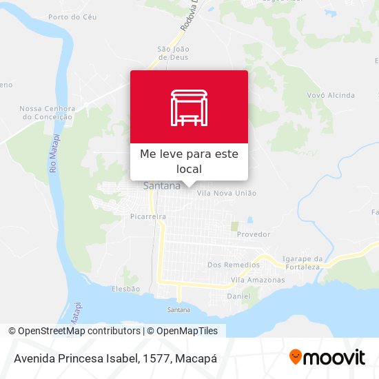 Avenida Princesa Isabel, 1577 mapa