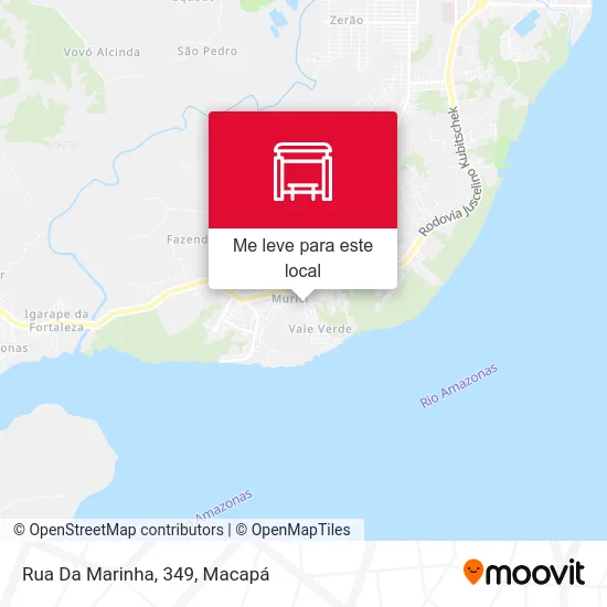 Rua Da Marinha, 349 mapa
