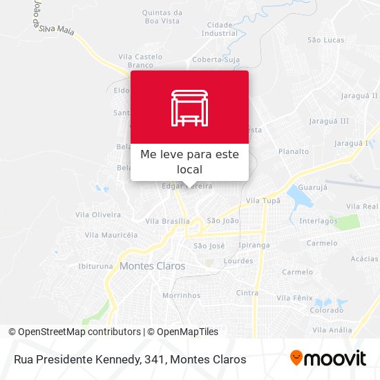 Rua Presidente Kennedy, 341 mapa