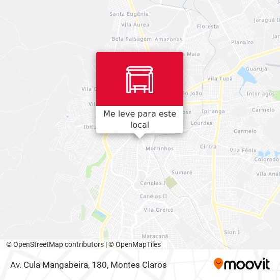 Av. Cula Mangabeira, 180 mapa