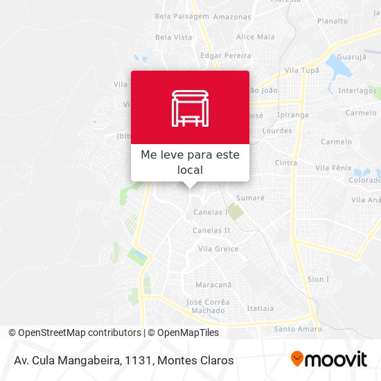 Av. Cula Mangabeira, 1131 mapa