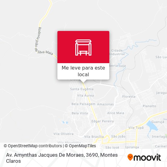 Av. Amynthas Jacques De Moraes, 3690 mapa