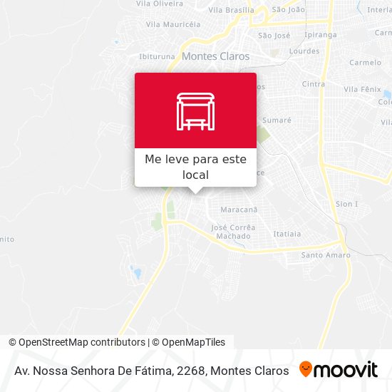 Av. Nossa Senhora De Fátima, 2268 mapa