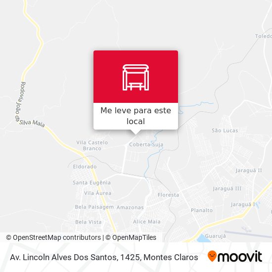 Av. Lincoln Alves Dos Santos, 1425 mapa