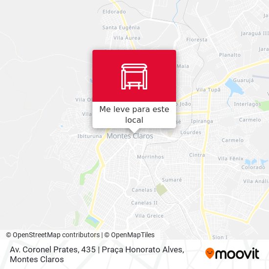 Av. Coronel Prates, 435 | Praça Honorato Alves mapa