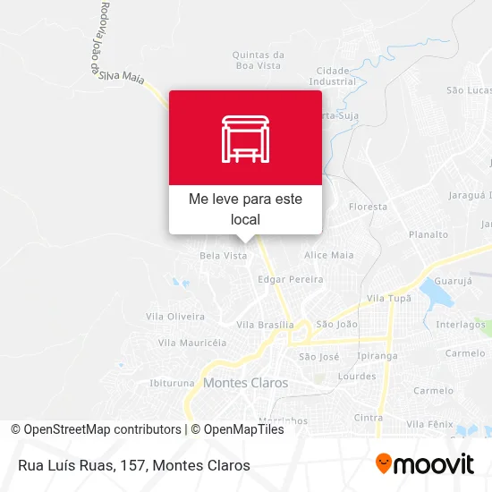 Rua Luís Ruas, 157 mapa