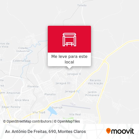 Av. Antônio De Freitas, 690 mapa