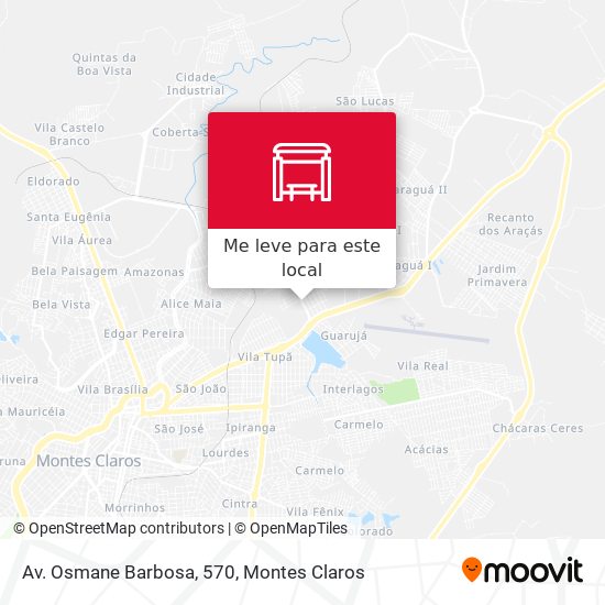 Av. Osmane Barbosa, 570 mapa