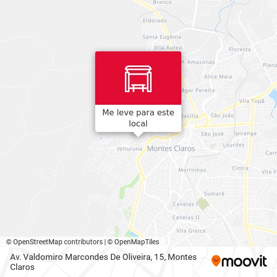 Av. Valdomiro Marcondes De Oliveira, 15 mapa