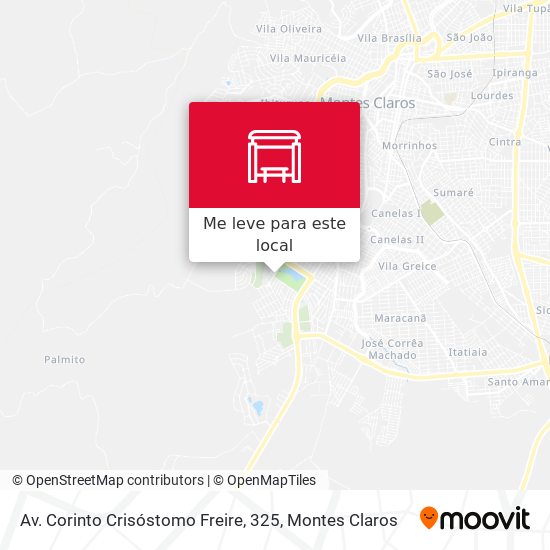 Av. Corinto Crisóstomo Freire, 325 mapa
