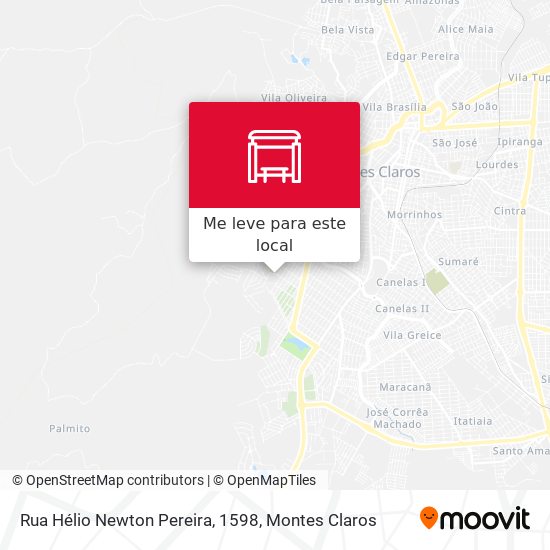 Rua Hélio Newton Pereira, 1598 mapa