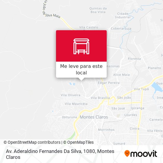 Av. Aderaldino Fernandes Da Silva, 1080 mapa