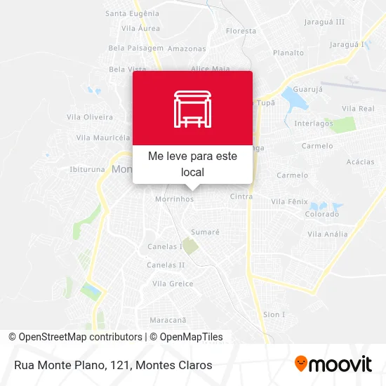 Rua Monte Plano, 121 mapa