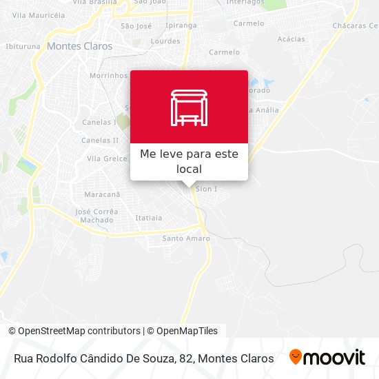 Rua Rodolfo Cândido De Souza, 82 mapa