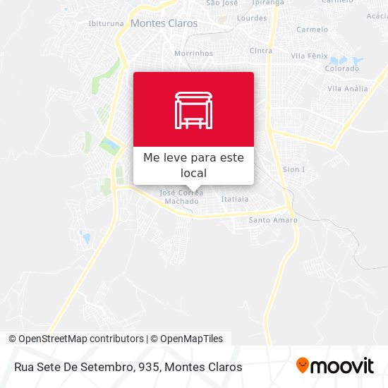 Rua Sete De Setembro, 935 mapa