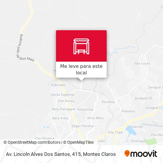 Av. Lincoln Alves Dos Santos, 415 mapa