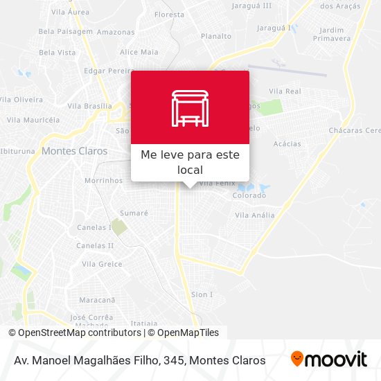 Av. Manoel Magalhães Filho, 345 mapa