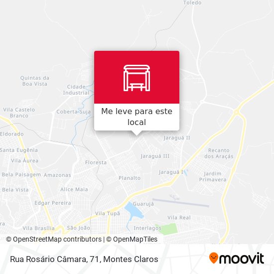 Rua Rosário Câmara, 71 mapa