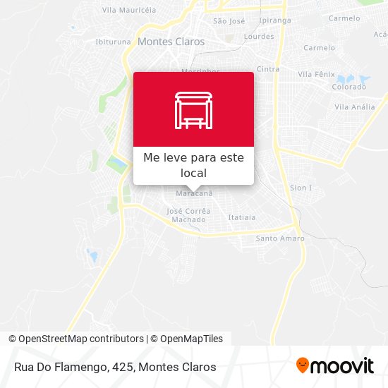 Rua Do Flamengo, 425 mapa