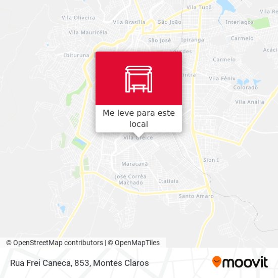 Rua Frei Caneca, 853 mapa