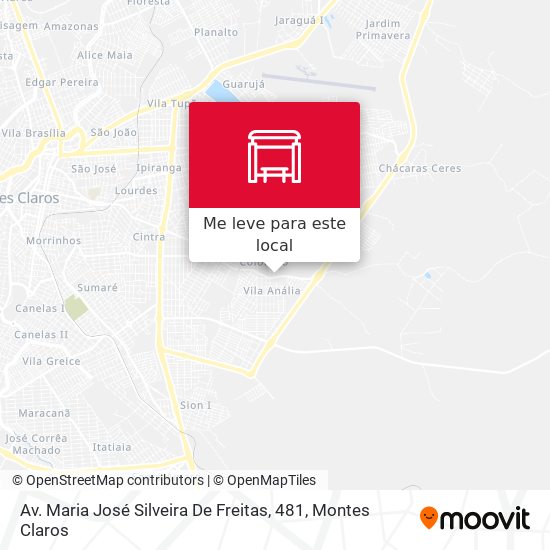 Av. Maria José Silveira De Freitas, 481 mapa