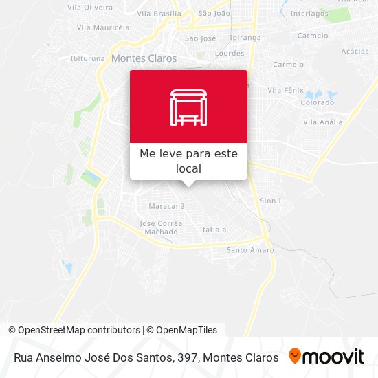 Rua Anselmo José Dos Santos, 397 mapa