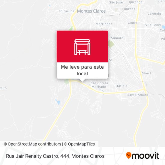 Rua Jair Renalty Castro, 444 mapa