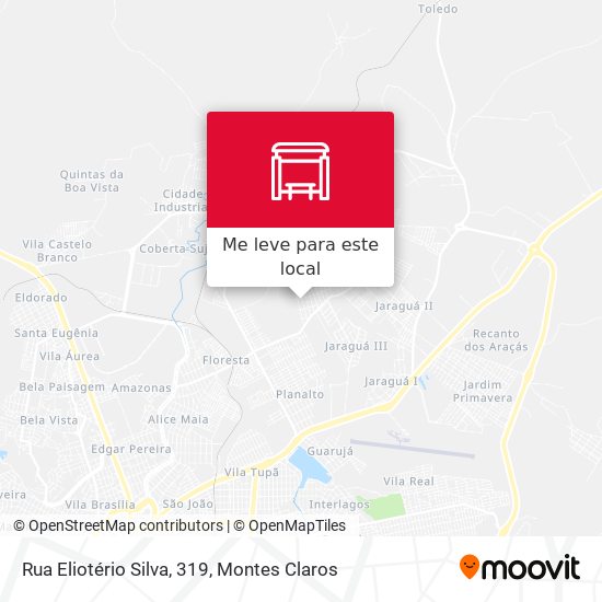 Rua Eliotério Silva, 319 mapa