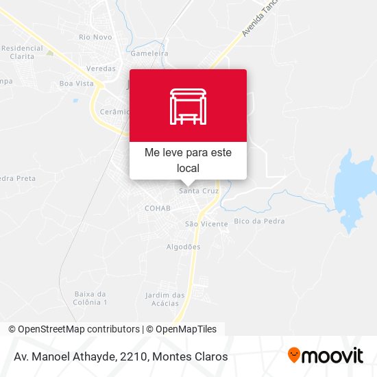 Av. Manoel Athayde, 2210 mapa