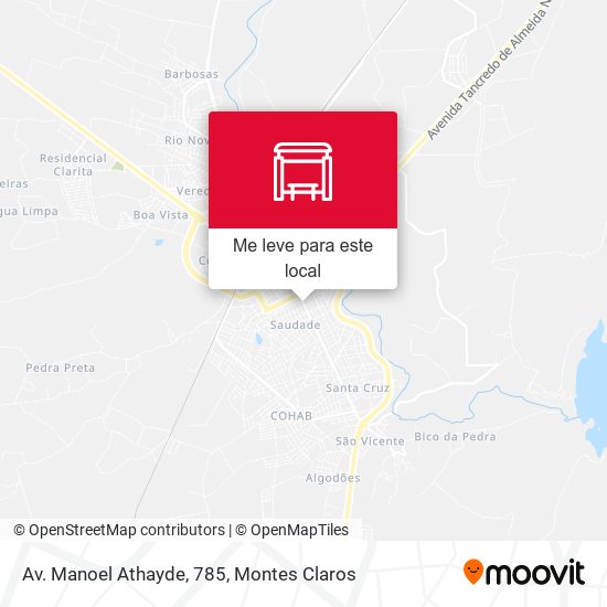 Av. Manoel Athayde, 785 mapa