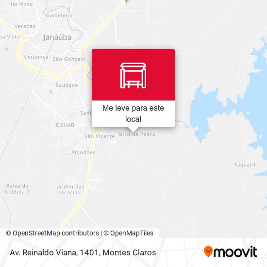 Av. Reinaldo Viana, 1401 mapa