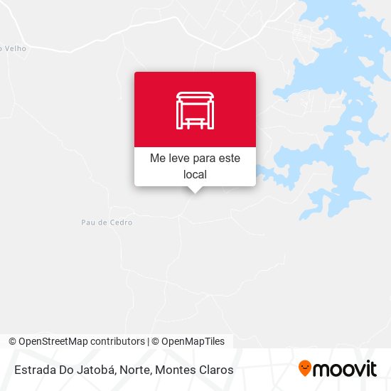 Estrada Do Jatobá, Norte mapa
