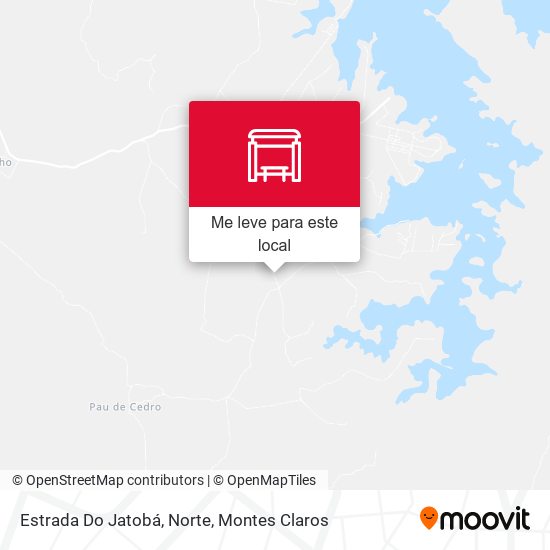 Estrada Do Jatobá, Norte mapa