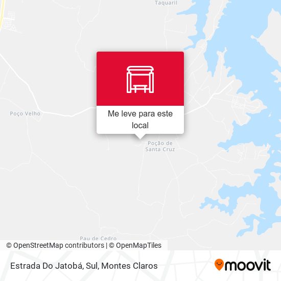Estrada Do Jatobá, Sul mapa