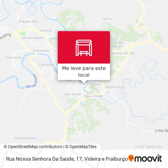 Rua Nossa Senhora Da Saúde, 17 mapa