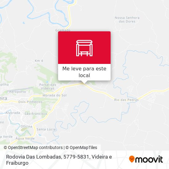 Rodovia Das Lombadas, 5779-5831 mapa